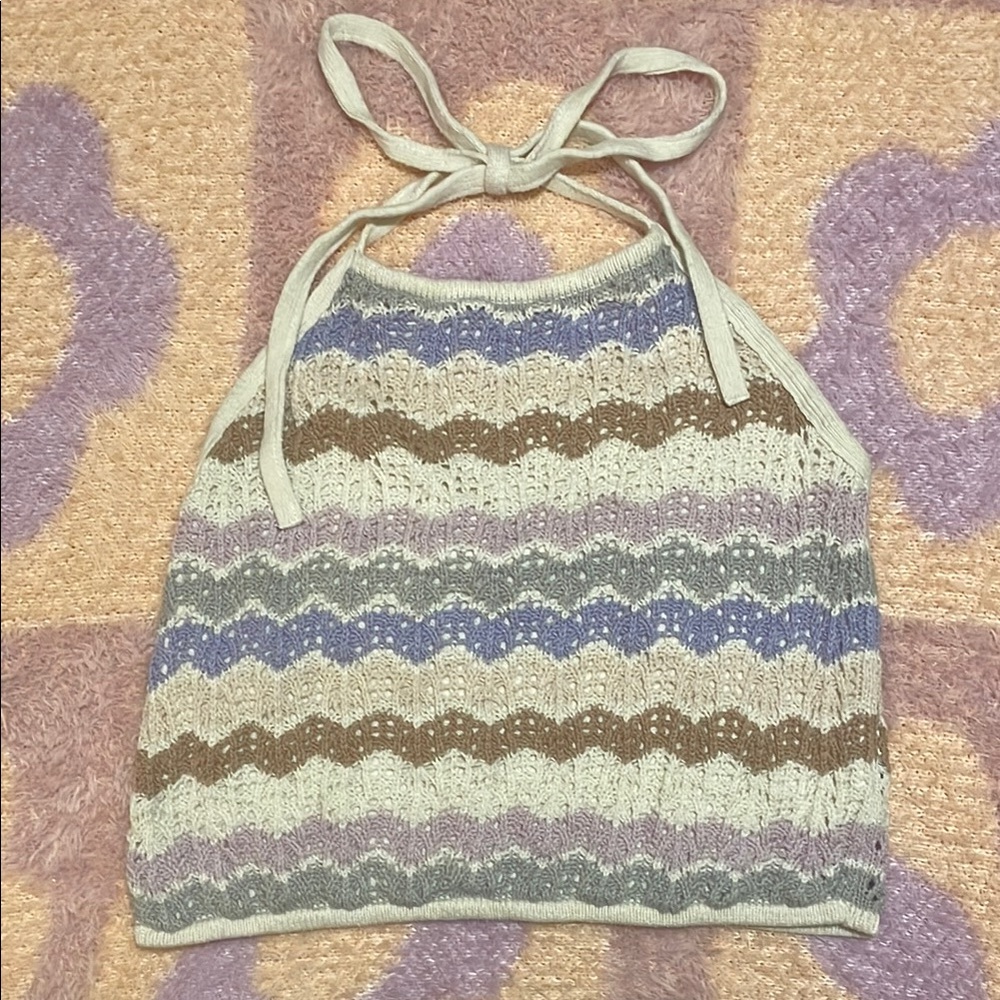 American Eagle Outfitters Multicolor Knit Top